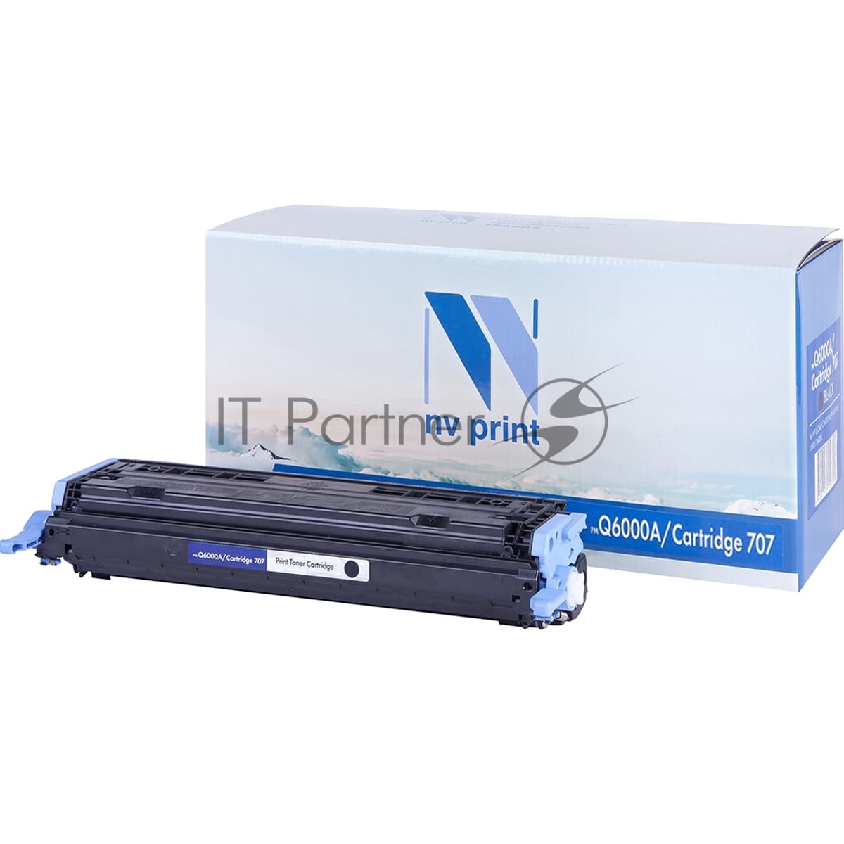 Картридж лазерный NVPrint совместимый HP Q6000A/Can707 черный для LJ Color CM1015MFP/1017MFP/1600/2600N (2500k)