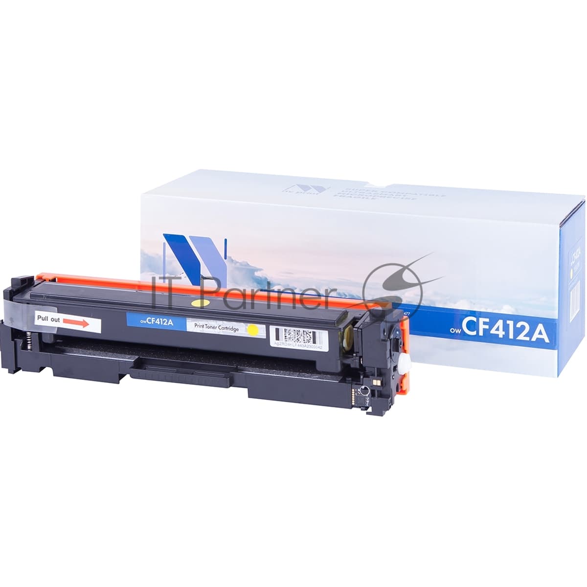 -/ Тонер-картридж NVP NV-CF412A Yellow для HP Color LaserJet Pro M377dw/ M477fdn/ M477fdw/ M477fnw/ M452dn/ M452nw (2300k)