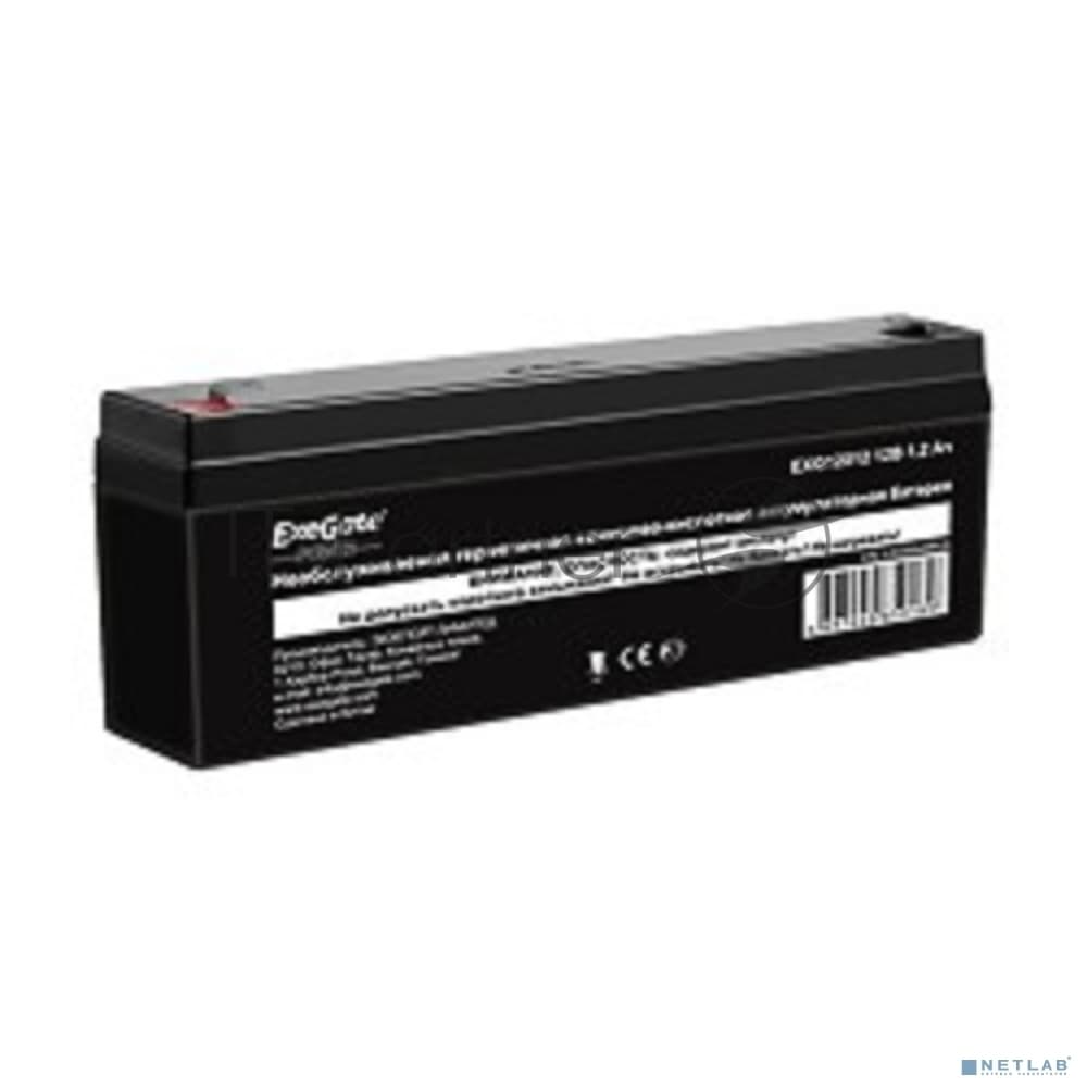 Батарея для ИБП ExeGate EP249948RUS DT 12012/EXG12012 (12V 1.2Ah), клеммы F1