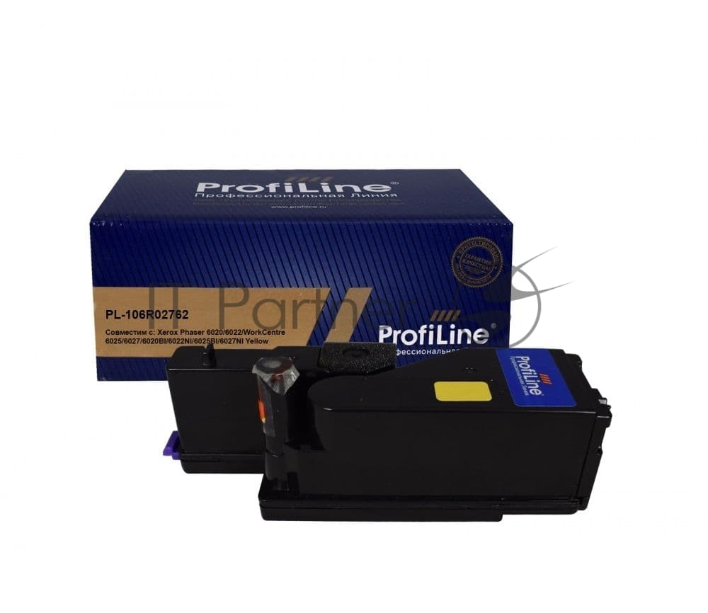 Картридж лазерный ProfiLine PL-106R02762 для принтеров Xerox Phaser 6020/6022/WorkCentre 6025/6027 Yellow 1000 копий