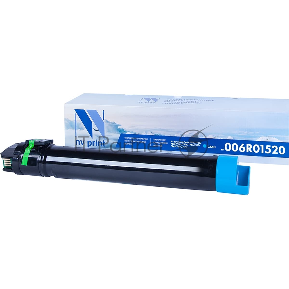 -/ Тонер-картридж NVP NV-006R01520 Cyan для Xerox WorkCentre 7545/7556 (15000k)