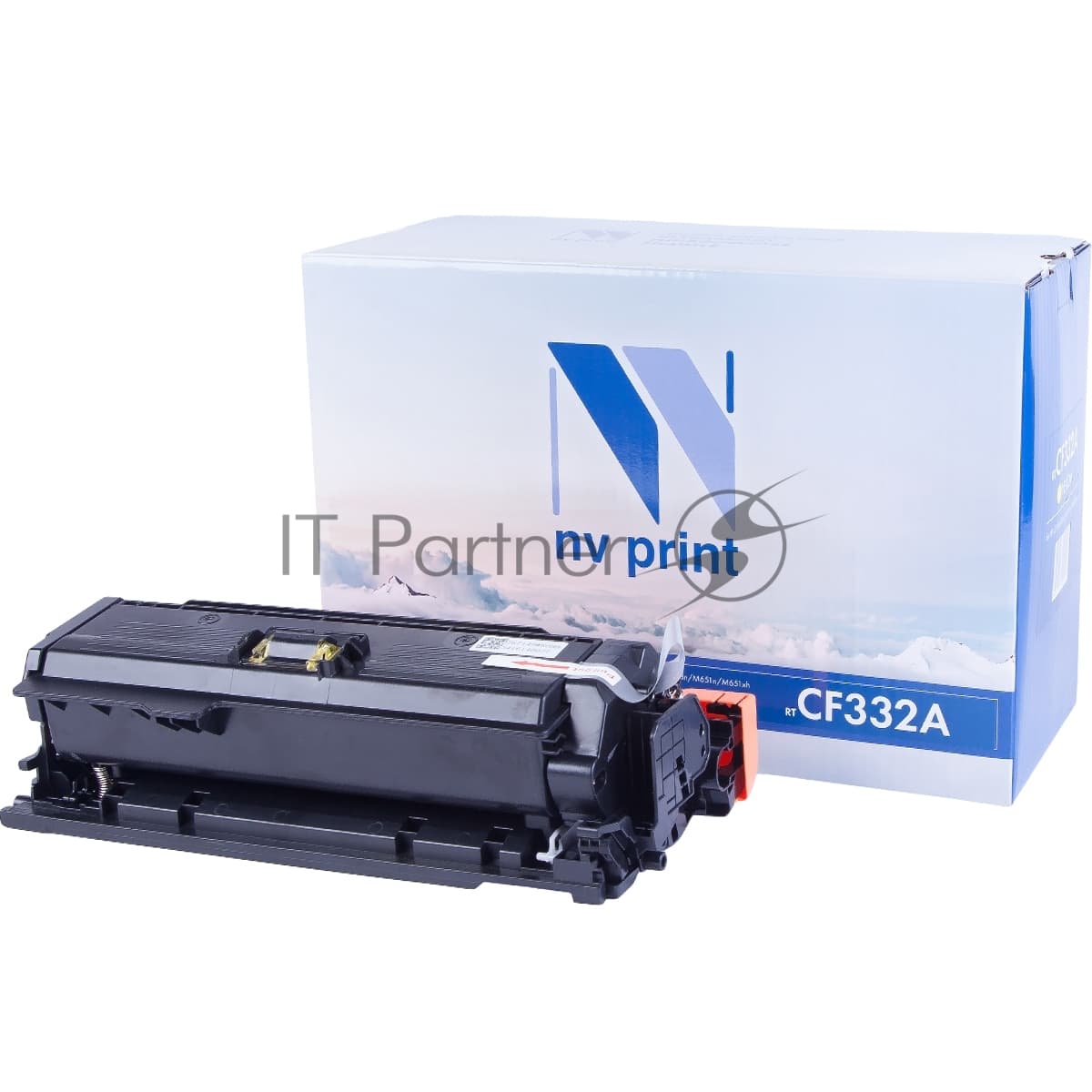 -/ Тонер-картридж NVP NV-CF332A Yellow для HP Color LaserJet M651dn/ M651n/ M651xh (15000k)