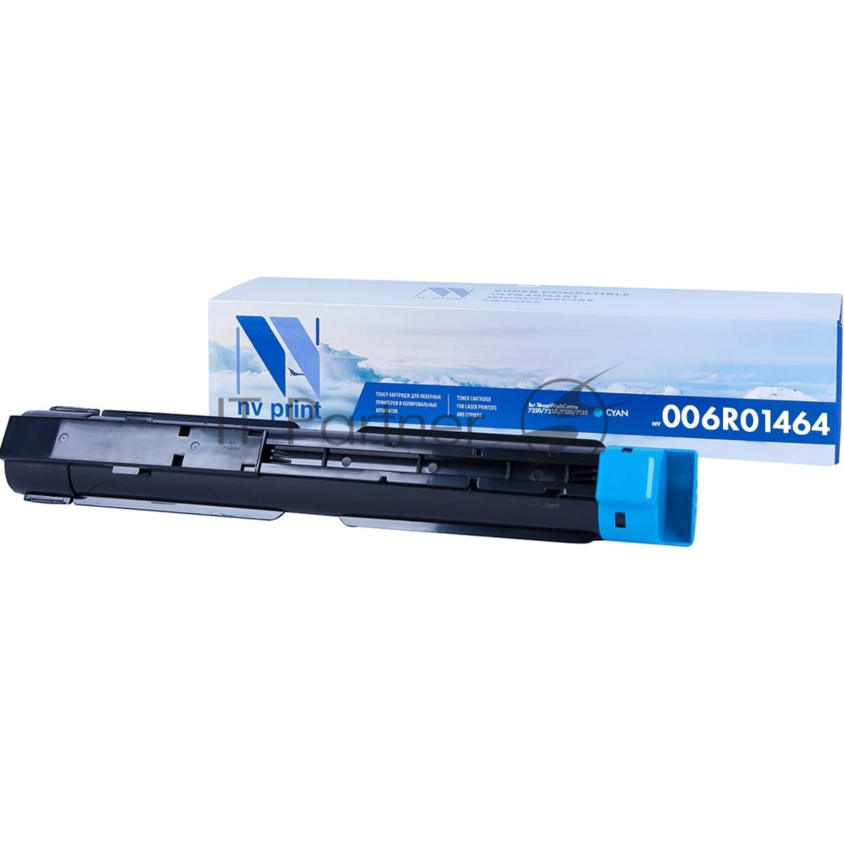 -/ Тонер-картридж NVP NV-006R01464 Cyan для Xerox WorkCentre 7120 / 7120S / 7120T / 7125 / 7125S / 7125T / 7220 / 7225 (15000k)