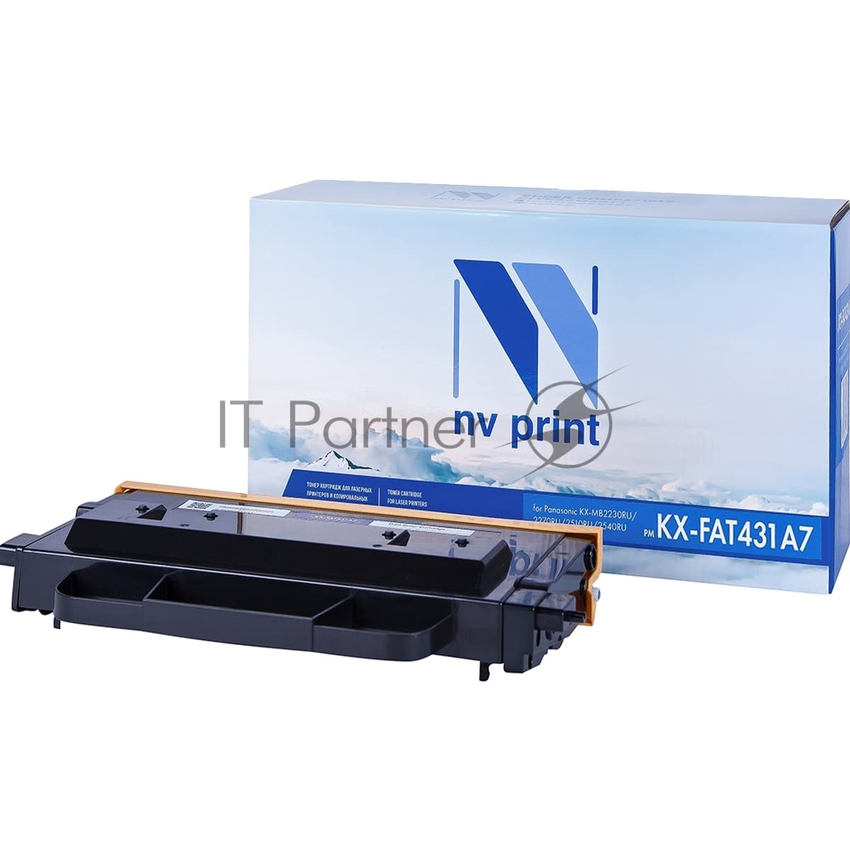 Картридж NV-Print KX-FAT431A7 чёрный для Panasonic KX-MB2230/2270/2510/2540