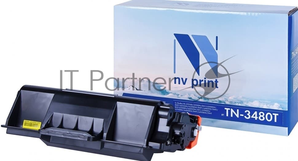 -/ Тонер-картридж NVP NV-TN-3480T для Brother DCP-L6600DW/ HL-L6400DWT/ HL-L6300DW/ MFC-L6800DW/ MFC-L6900DW/ DCP-L5500DN/ HL-L5000D/ HL-L5100DN/ HL-L5200DW/ MFC-L5700DN/ MFC-L5750DW (8000k)