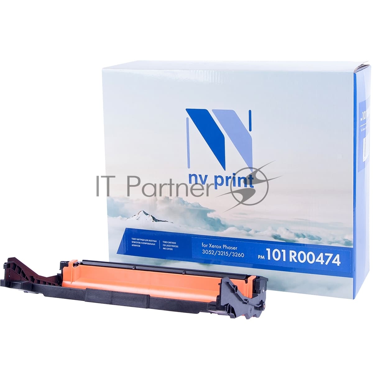 Барабан NVPrint совместимый Xerox 101R00474 DU для Phaser 3052/3260/WorkCentre 3215/3225 (10000k)