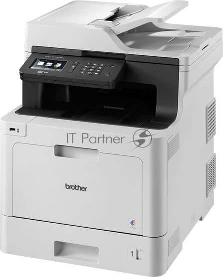 МФУ Brother DCP-L8410CDW, цветной светодиодный принтер/сканер/копир A4, сеть