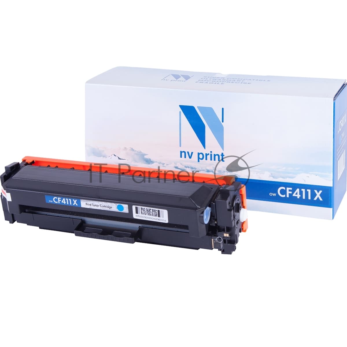 -/ Тонер-картридж NVP NV-CF411X Cyan для HP Color LaserJet Pro M377dw/ M477fdn/ M477fdw/ M477fnw/ M452dn/ M452nw (5000k)