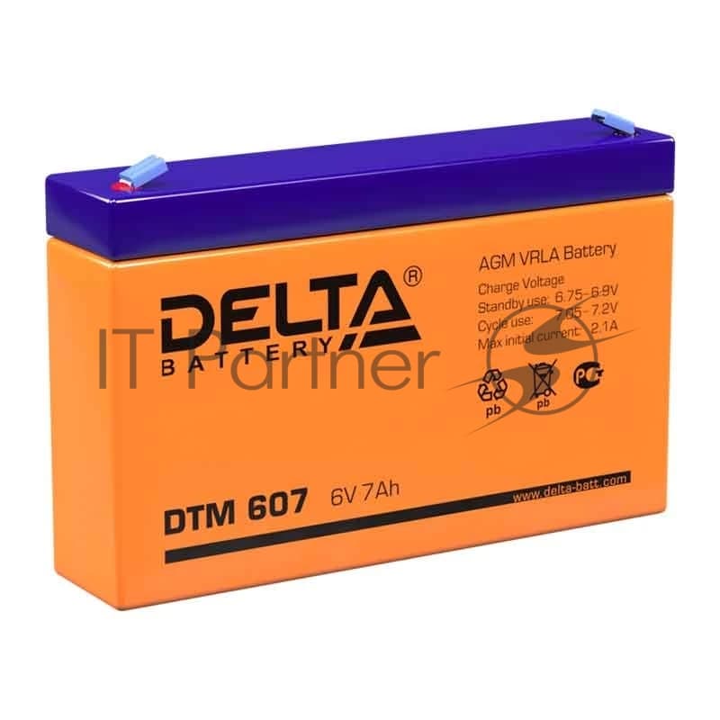 Аккумуляторная батарея Delta DTM 607