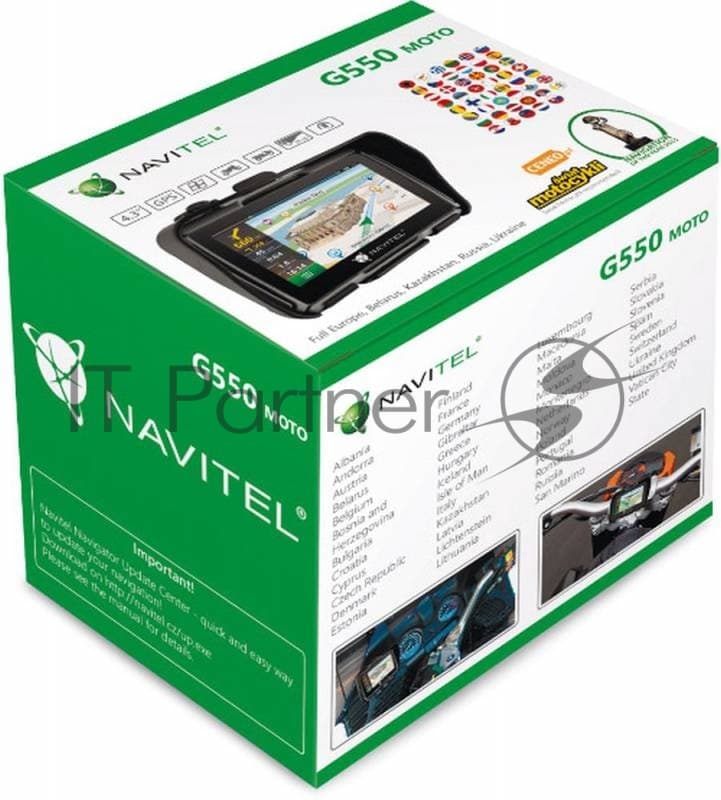Навигатор Автомобильный GPS Navitel G550 4.3" 480x272 4Gb microSD черный Navitel