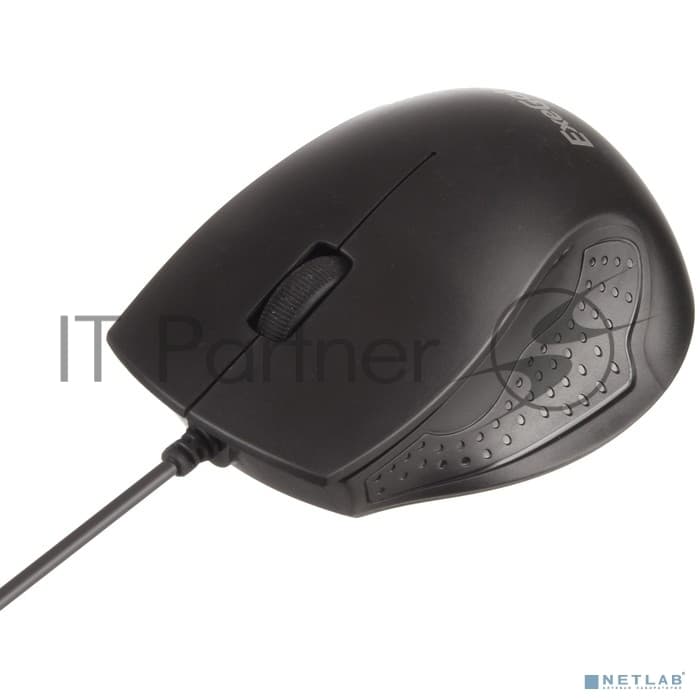 Мышь проводная ExeGate Professional Standard SH-9028 черный, 1000 dpi, USB, кнопки - 3