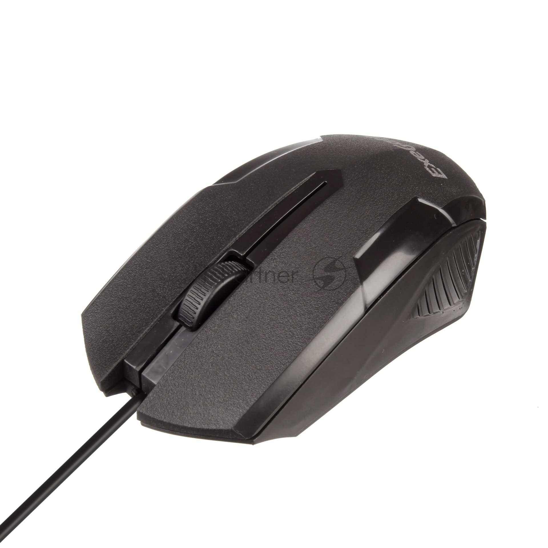 Мышь проводная ExeGate Professional Standard SH-9025L черный, 1000 dpi, USB, кнопки - 3