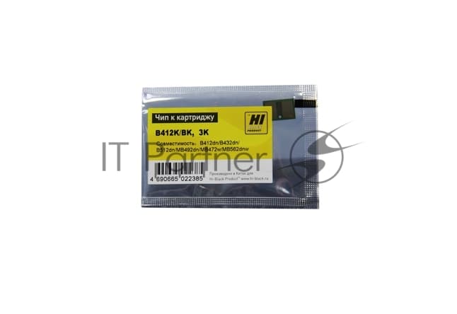 Чип Hi-Black к картриджу OKI B412/B432/B512/MB472/MB492/MB562 BK, 7K