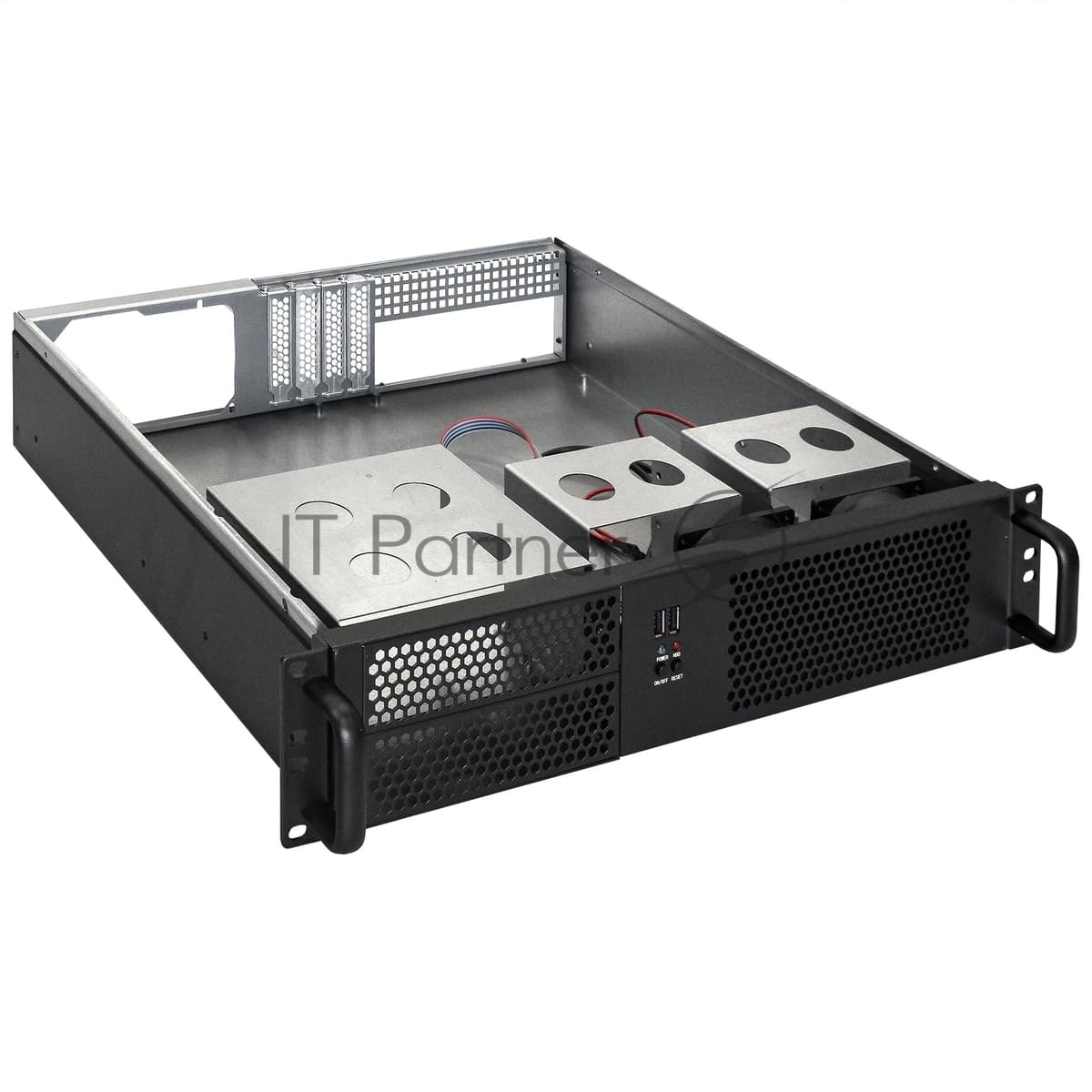Серверный корпус ExeGate Pro 2U390-04 (RM 19", высота 2U, глубина 390, БП 1000ADS, USB)