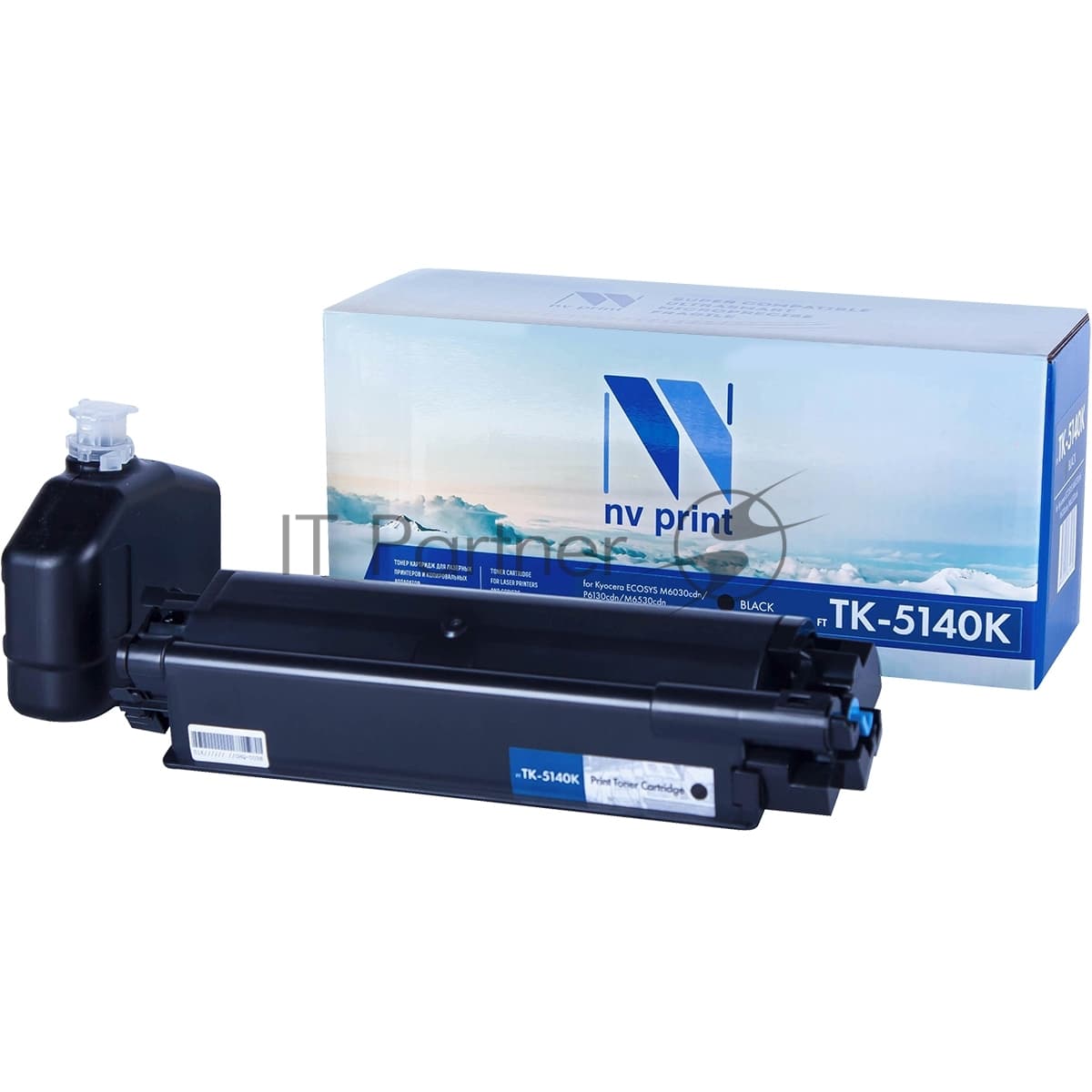 -/ Тонер-картридж NVP NV-TK-5140 Black для Kyocera ECOSYS M6030cdn/ M6530cdn/ P6130cdn (7000k)
