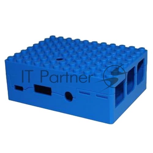 Корпус ACD RA184 Blue ABS Plastic Building Block case for Raspberry Pi 3 B (CBPIBLOX-BLU)