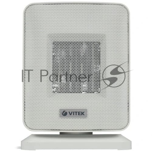 Тепловентилятор Vitek VT-2052 GY, серый, 1500 Вт, 20 м2, электронный термостат