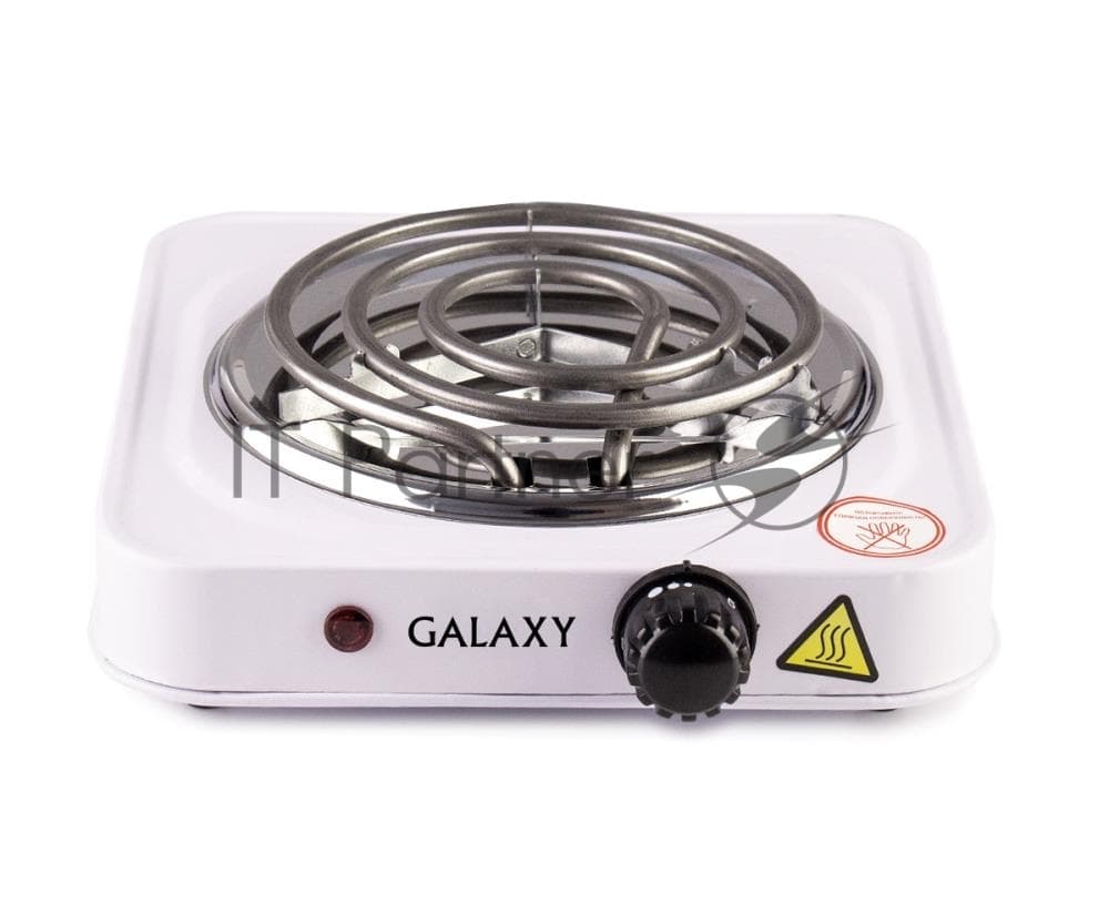 Плита настольная электрическая Galaxy Line GL 3003, белый, электрическая, 1000 Вт