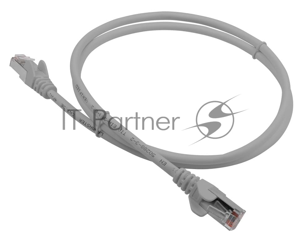 Патч-корд Lanmaster LAN-PC45/S5E-2.0-GY, 2м