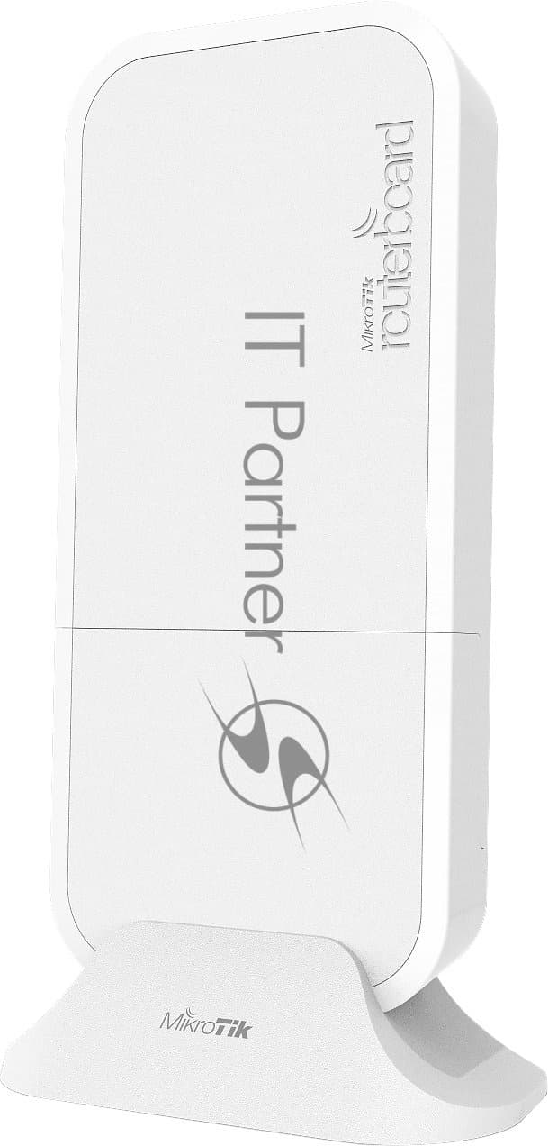 Точка доступа MikroTik wAP R with 650MHz CPU, 64MB RAM, 1xLAN, built-in 2.4Ghz 802.11b/g/n Dual Chain wireless with integrated antenna, miniPCI slot, LTE internal antenna with 2 x u.fl connectors, RouterOS L4, outd