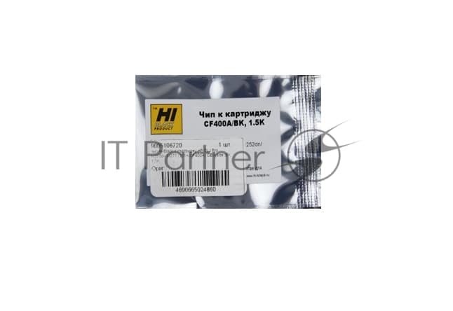 Чип Hi-Black к картриджу HP CLJ Pro M252dw/M277/Canon CRG-045 (CF400A) OEM size, Bk, 1,5K