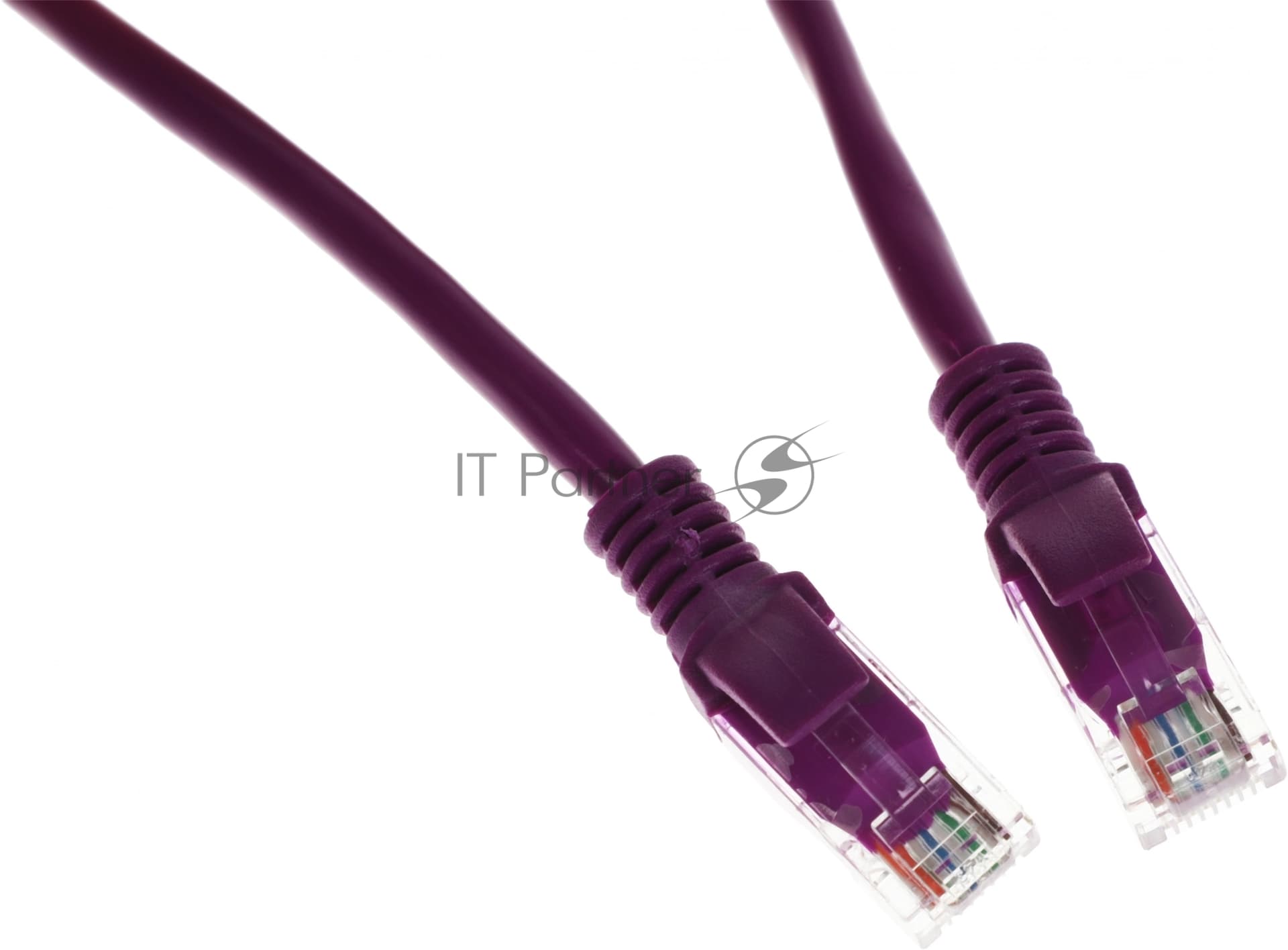 Кабель Cablexpert Патч-корд UTP PP12-0.5M/V кат.5e, 0.5м, литой, многожильный (фиолетовый)