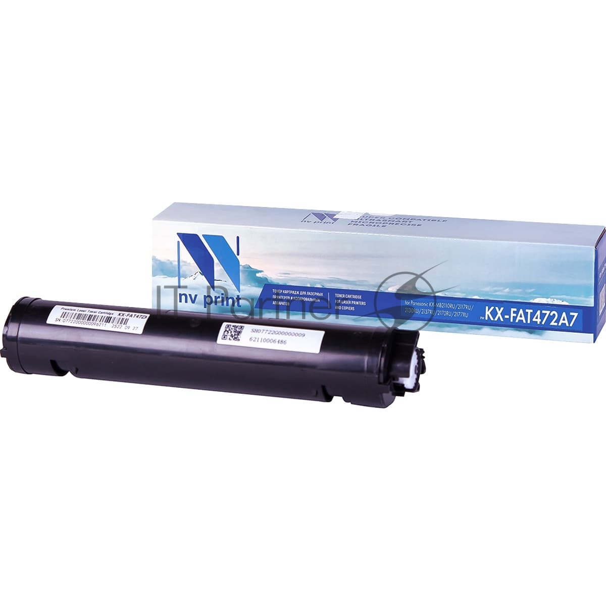 -/ Тонер-картридж NVP NV-KX-FAT472A7 для Panasonic KX-MB2110RU/ MB2117RU/ MB2130RU/ MB2137RU/ MB2170RU/ MB2177RU (2000k)