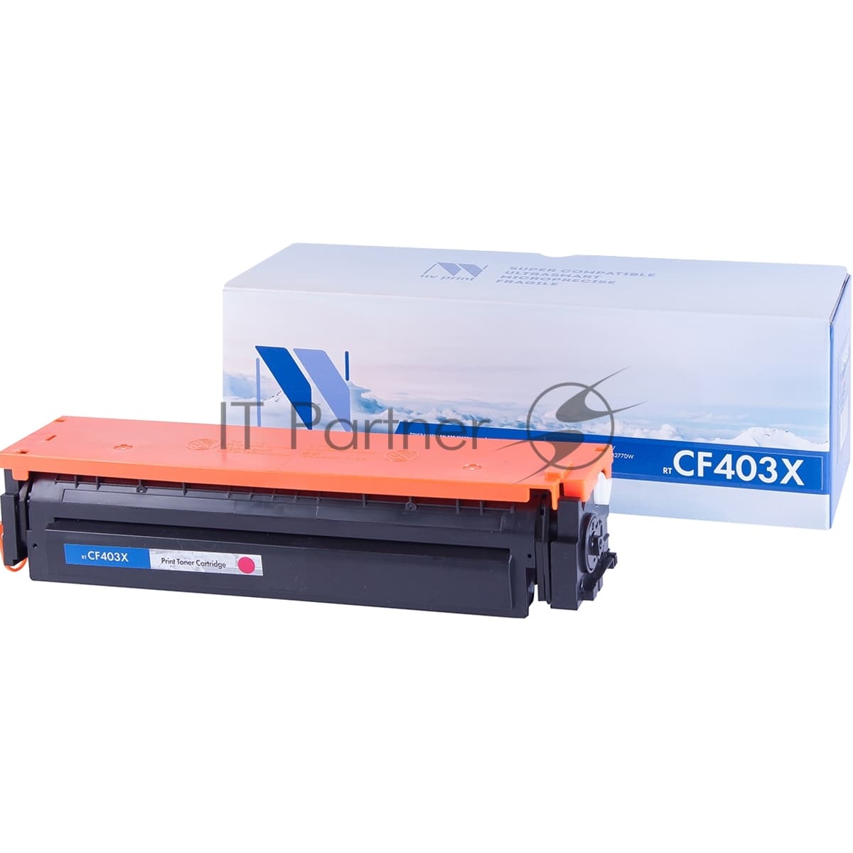 Картридж лазерный NVPrint совместимый HP CF403X Magenta для CLJ Color M252, MFP M277 (2 300k)