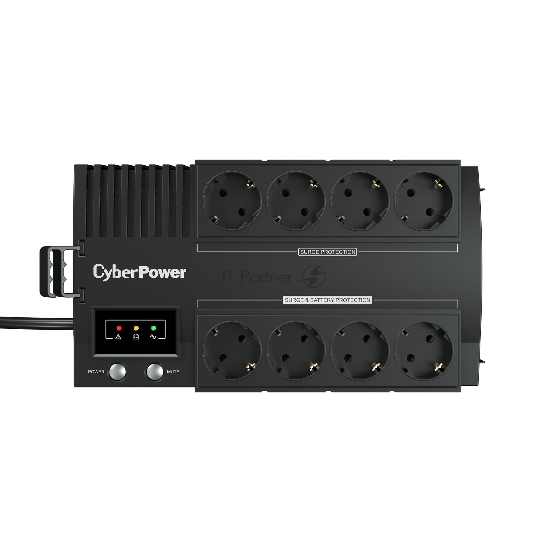 ИБП CyberPower BS850E NEW (850VA/480W, USB, (4+4)*Schuko)