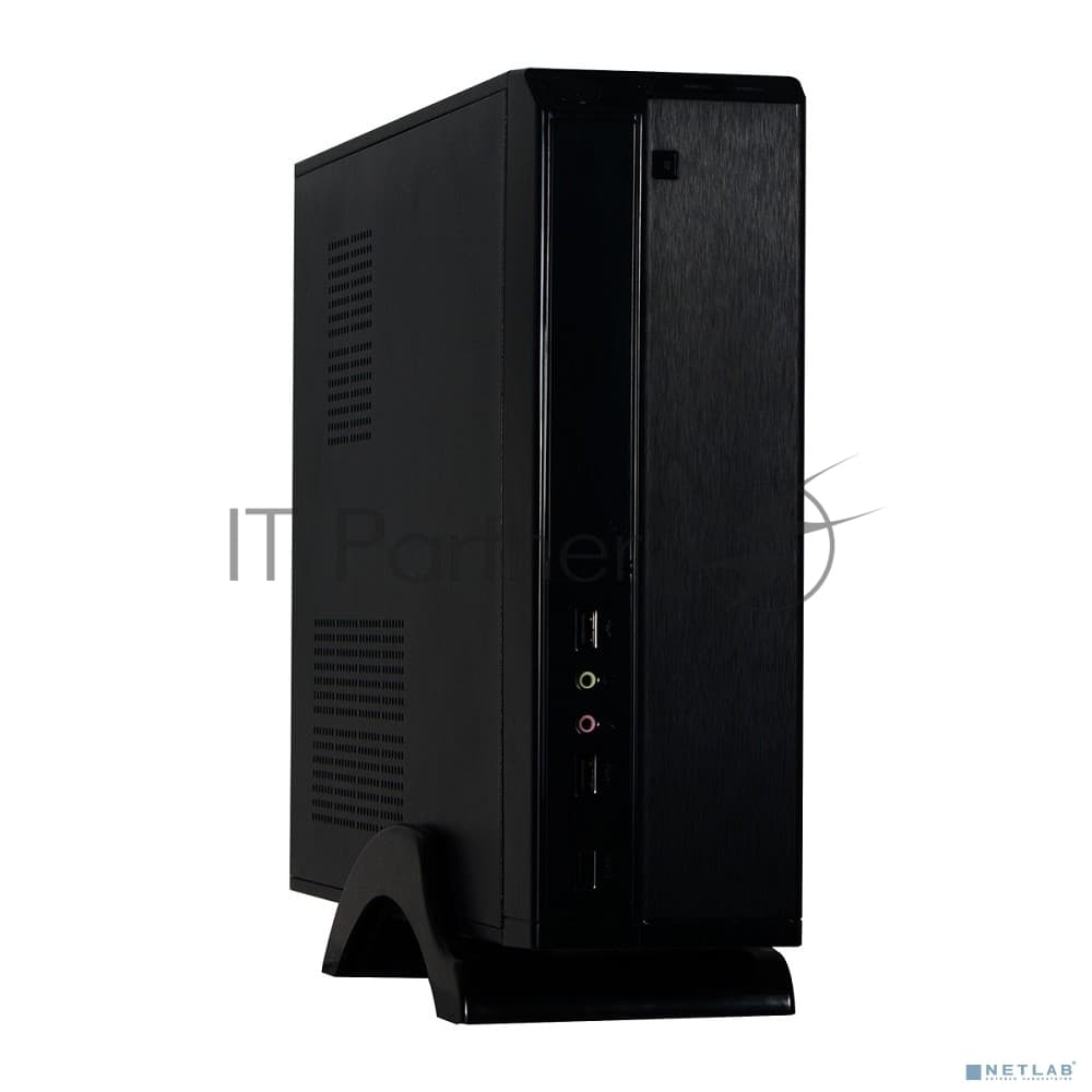 Компьютерный корпус ExeGate EX268688RUS Компьютерный корпус MiniITX ExeGate MI-207 Black, miniITX/mATX, (M300, 80мм), 2хUSB, Audio