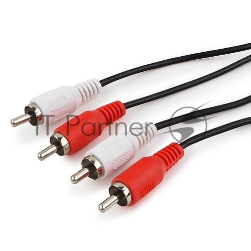 Кабель аудио Cablexpert CCA-2R2R-7.5M, 2xRCA - 2xRCA, 7,5м