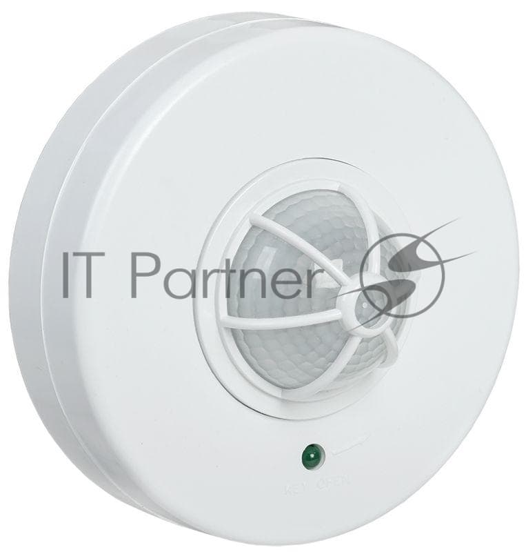 Датчик движения IEK LDD11-024B-1100-001 ДД 024В белый, макс. нагрузка 1100Вт, угол обзора 180-360гр, дальность 6м, IP33