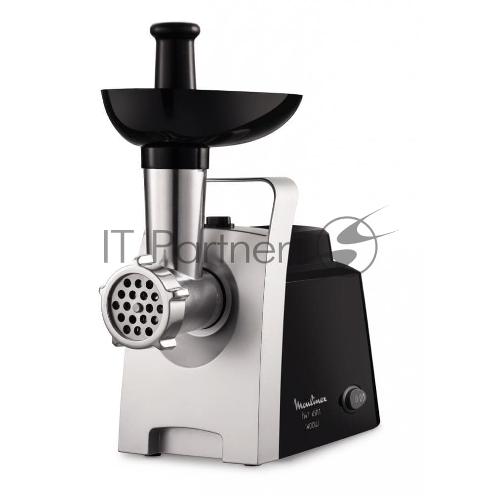 Мясорубка Moulinex ME108832 1400Вт черный/серебристый