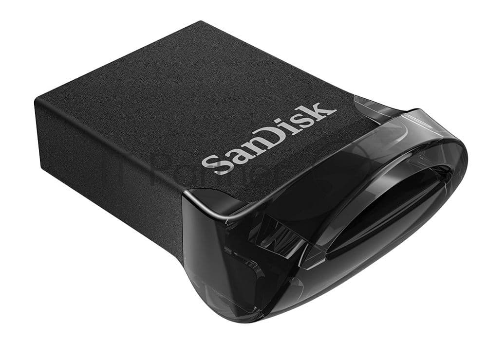 Флешка USB SanDisk CZ430 Ultra Fit (SDCZ430-016G-G46), 16Gb, USB 3.1, R/W 130/40, черный