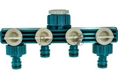 Распределитель RACO 4250-55258C 4хканальный original резьба внешняя-наконечник 1/2''x3/4''