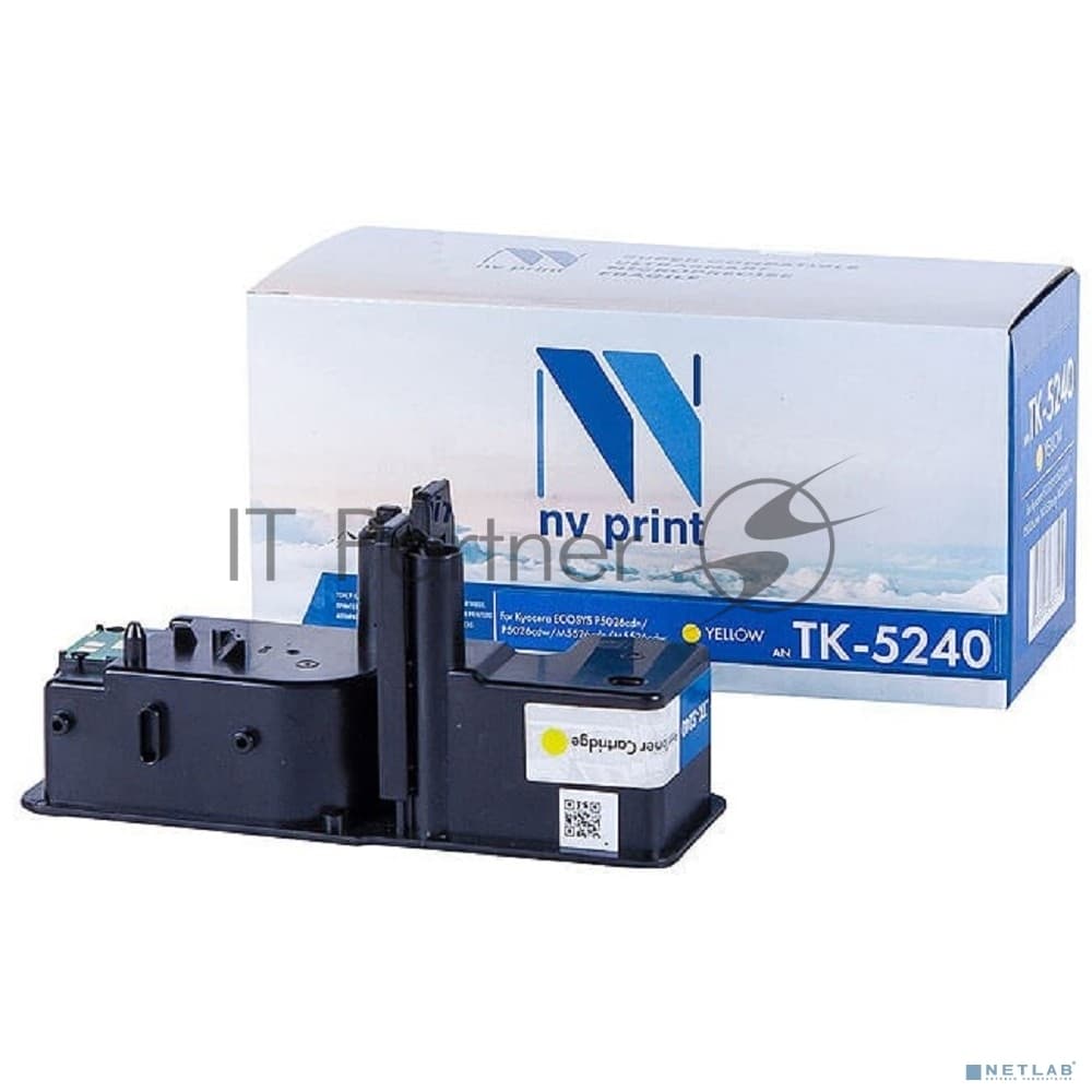-/ Тонер-картридж NVP NV-TK-5240 Yellow для Kyocera Ecosys P5026cdn/P5026cdw/M5526cdn/M5526cdw (3000k)