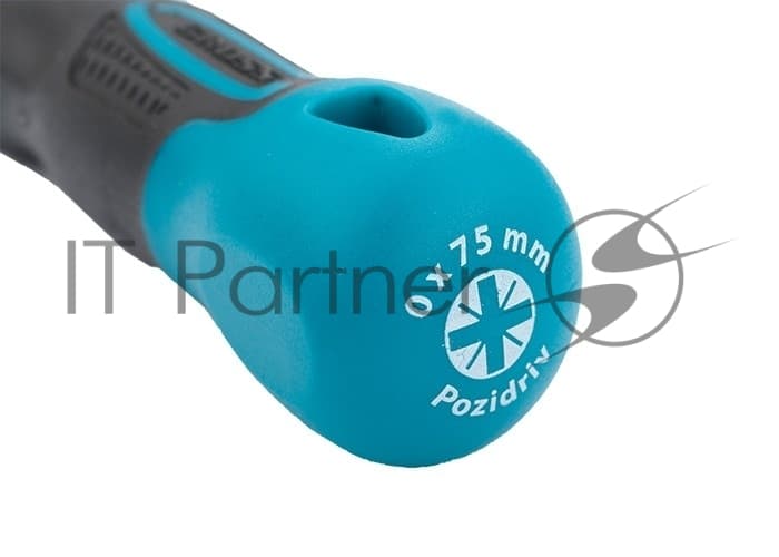 Отвертка Gross 12155 PZ0 x 75 мм S2, трехкомпонентная ручка