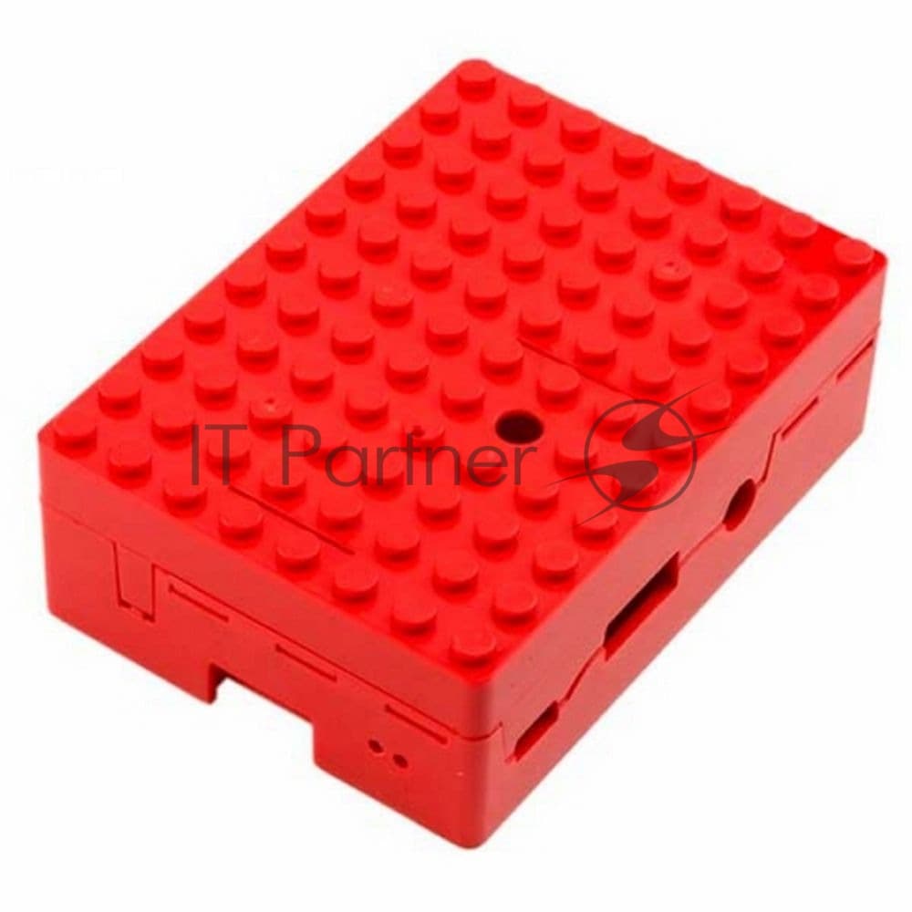 Корпус ACD RA183 Red ABS Plastic Building Block case for Raspberry Pi 3 B (CBPIBLOX-RED)