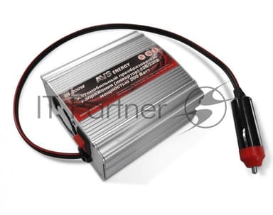 Инвертор AVS IN-200W автомобильный 12/220V 200Вт 50-60Гц 8,2х8,9x4,7см