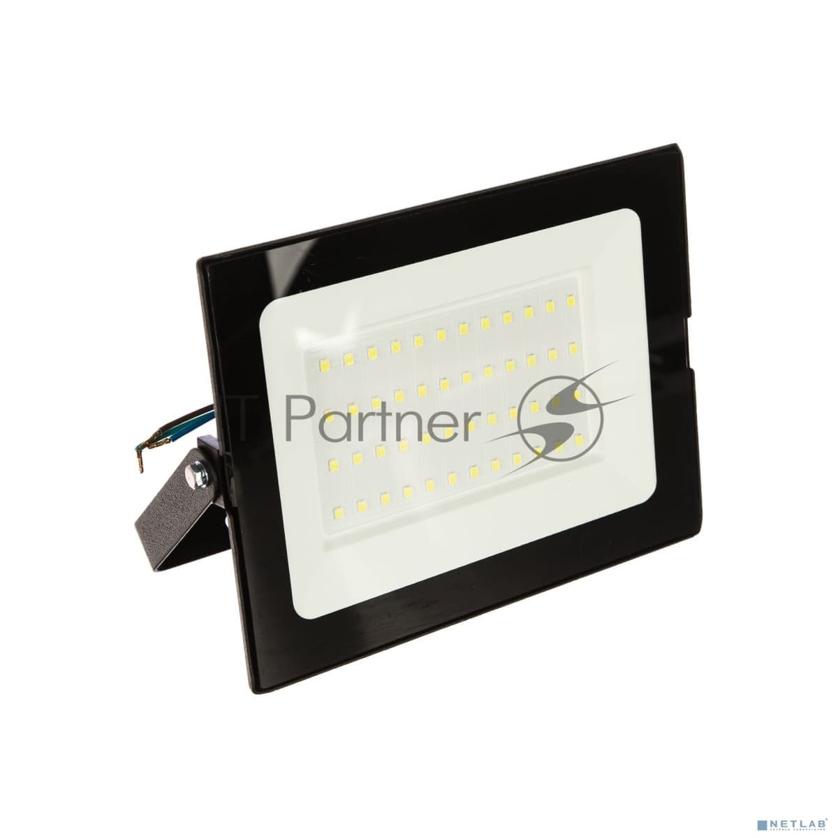 Прожектор светодиодный ULTRAFLASH 12317 LFL-5001 C02 черный LED SMD 50Вт 230В 6500К