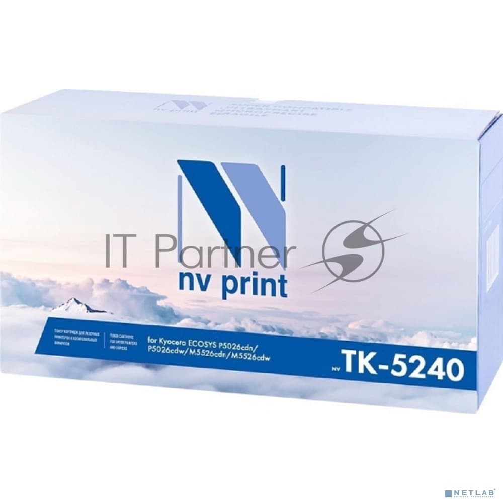 -/ Тонер-картридж NVP NV-TK-5240 Magenta для Kyocera Ecosys P5026cdn/P5026cdw/M5526cdn/M5526cdw (3000k)