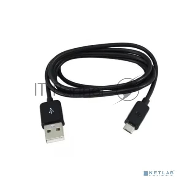 Кабель Rexant USB кабель microUSB длинный штекер 1М черный