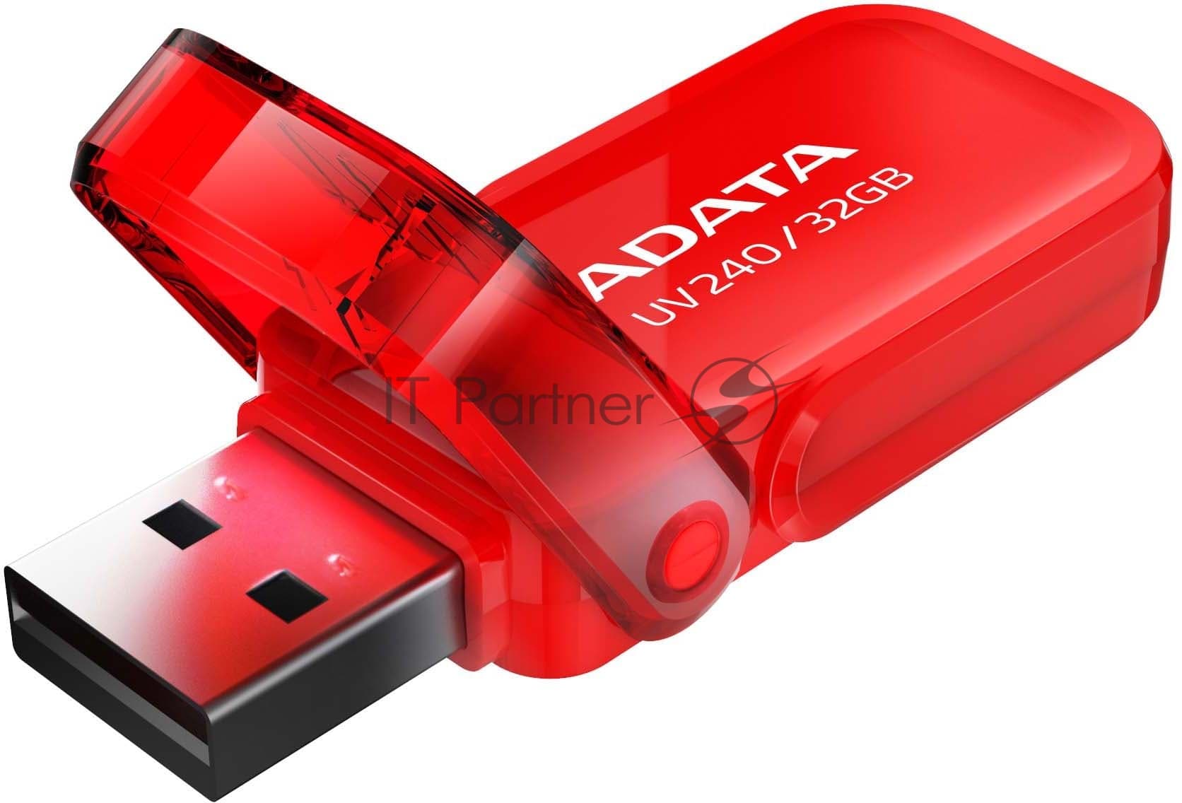 USB накопитель ADATA 32GB USB2.0 AUV240-32G-RRD RED