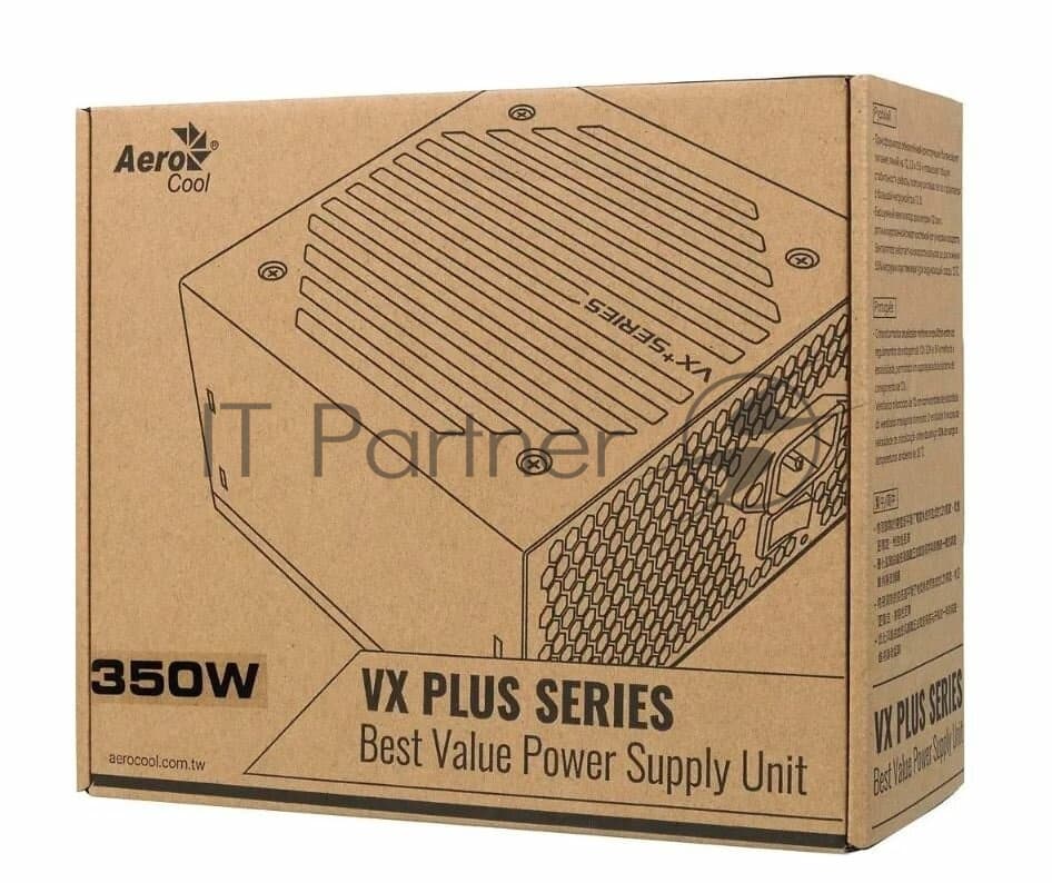Блок питания Aerocool/Formula VX-350 PLUS, 350Вт, 120мм, черный