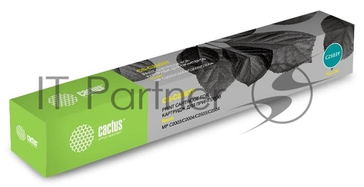 Картридж лазерный Cactus CS-C2503Y 841926 желтый (9500стр.) для Ricoh Aficio MP C2003SP/MP C2004ASP/MP C2011SP