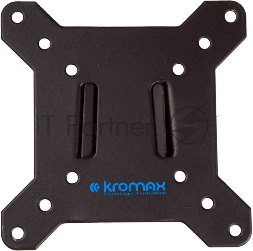 Кронштейн для телевизора Kromax VEGA-3 new черный 15"-32" макс.20кг настенный фиксированный