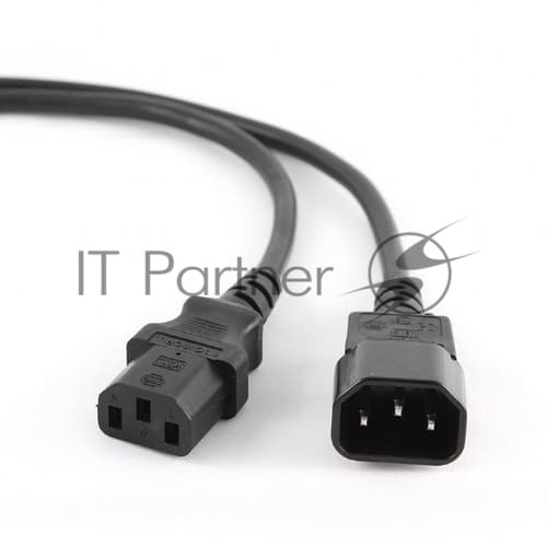 CABLEXPERT Кабель питания PC-189-1-1.8M C13-C14 1.8м 3x0.75мм²