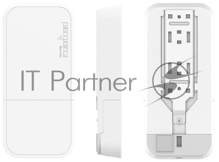 Точка доступа MikroTik RBwAPG-60ad-A wAP 60G AP with Phase array 60 degree 60GHz antenna, 802.11ad wireless, 716MHz CPU, 256MB RAM, lx Gigabit LAN, PO