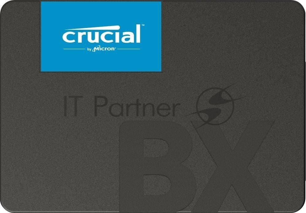 Накопитель SSD 240GB SATA-III Crucial BX500 <CT240BX500SSD1> 2.5" 3D TLC