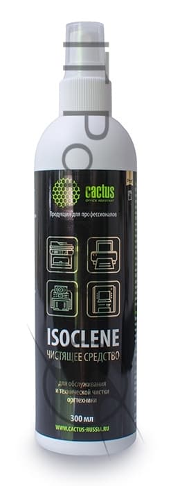Спирт изопропиловый Cactus CS-ISOCLENE300 для очистки техники 300мл